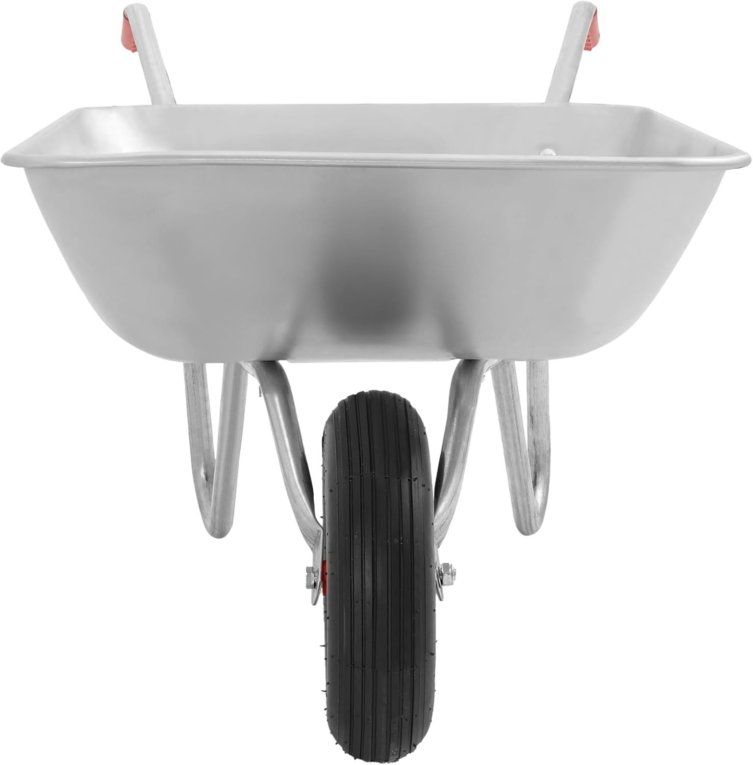 65L Heavy Duty Garden Wheelbarrow with Pneumatic Tyre 100kg Capacity