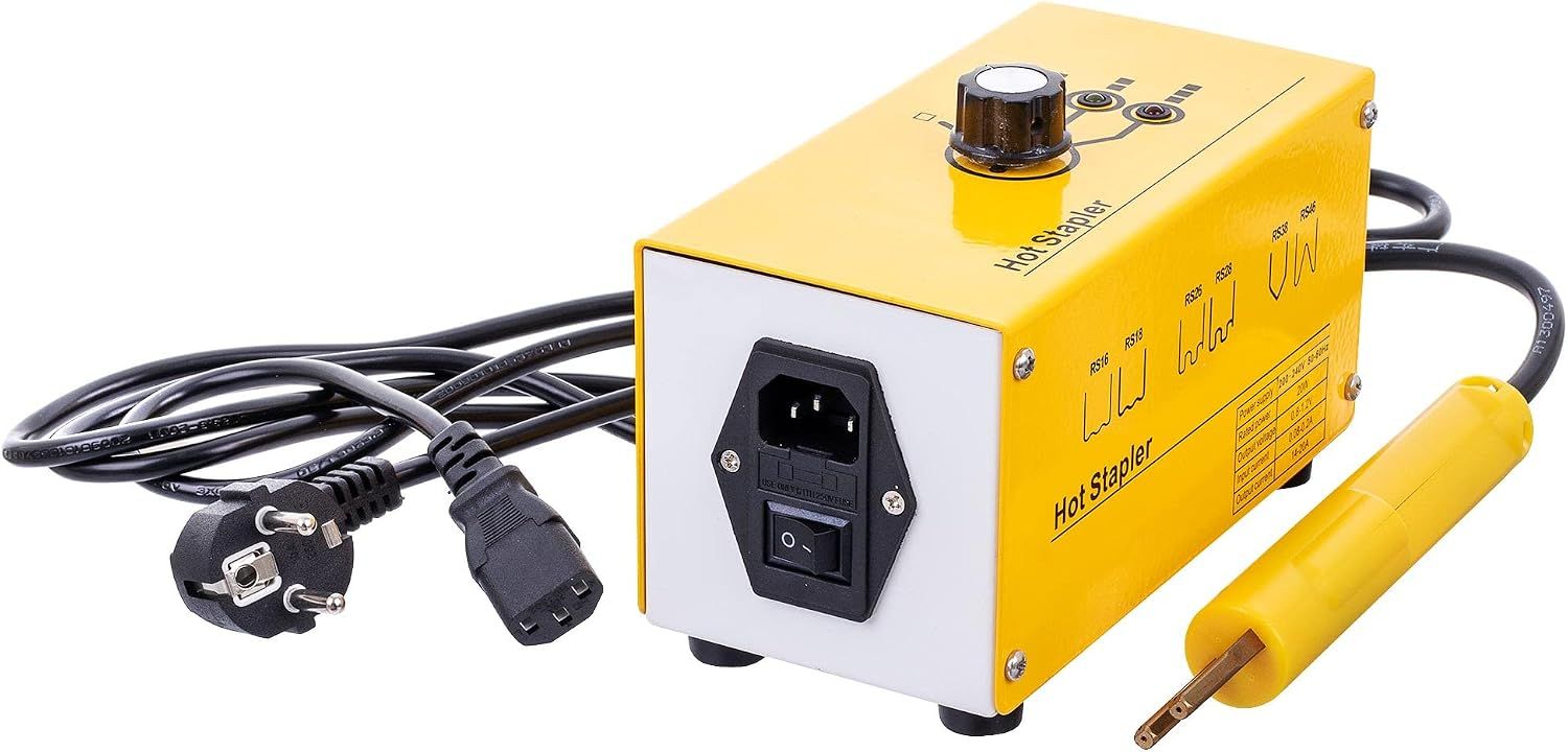 Professional 60W Plastic Welding Repair Kit – Adjustable 20–60W, 600 Staples &amp; Carrying Case