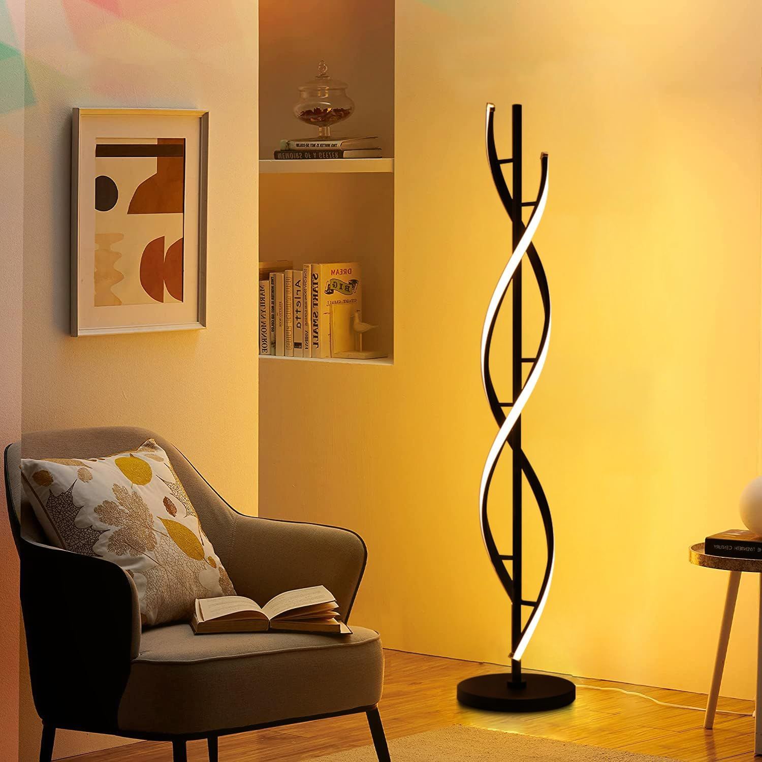 Dimmable LED Floor Lamp 30W with Remote Control