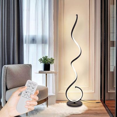 Modern Corner Floor Lamp with Remote Control