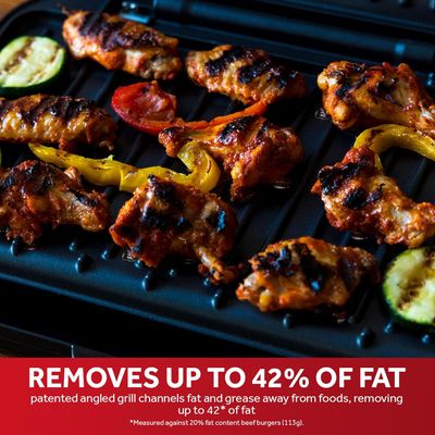 Portable Single Fit Grill – 760W Compact Indoor Electric Grill, Black