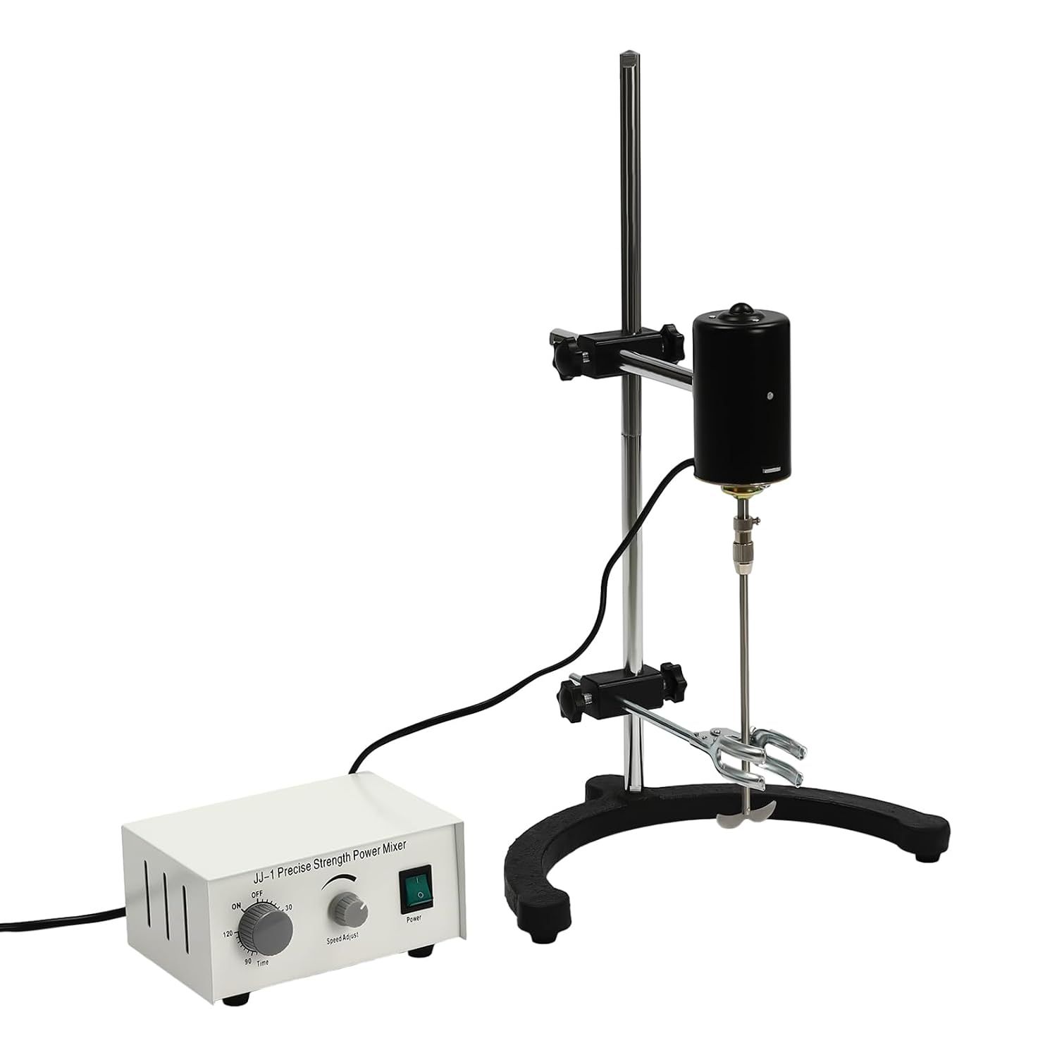 100W Laboratory Overhead Stirrer – 0–3000 RPM
