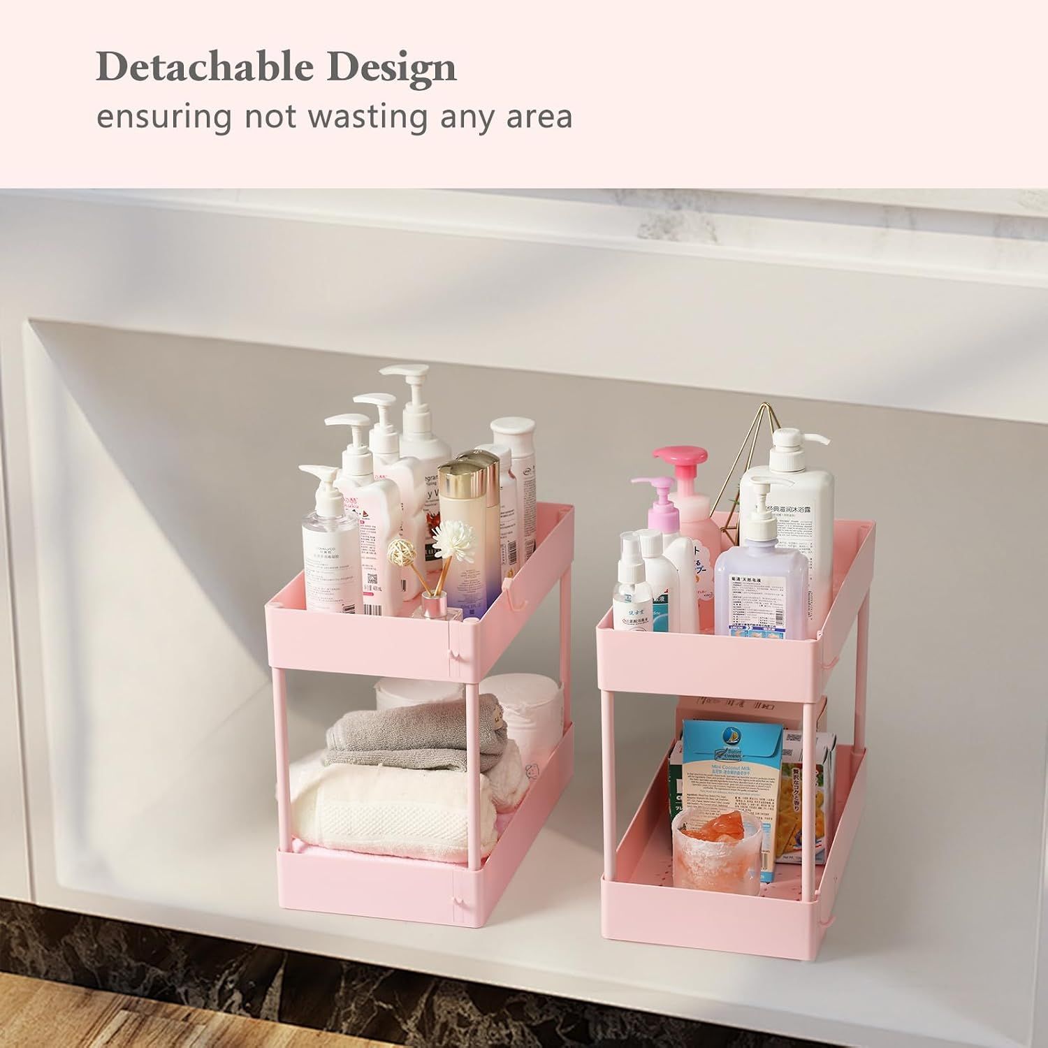 Storage Trolley 3 Tier with Wheels