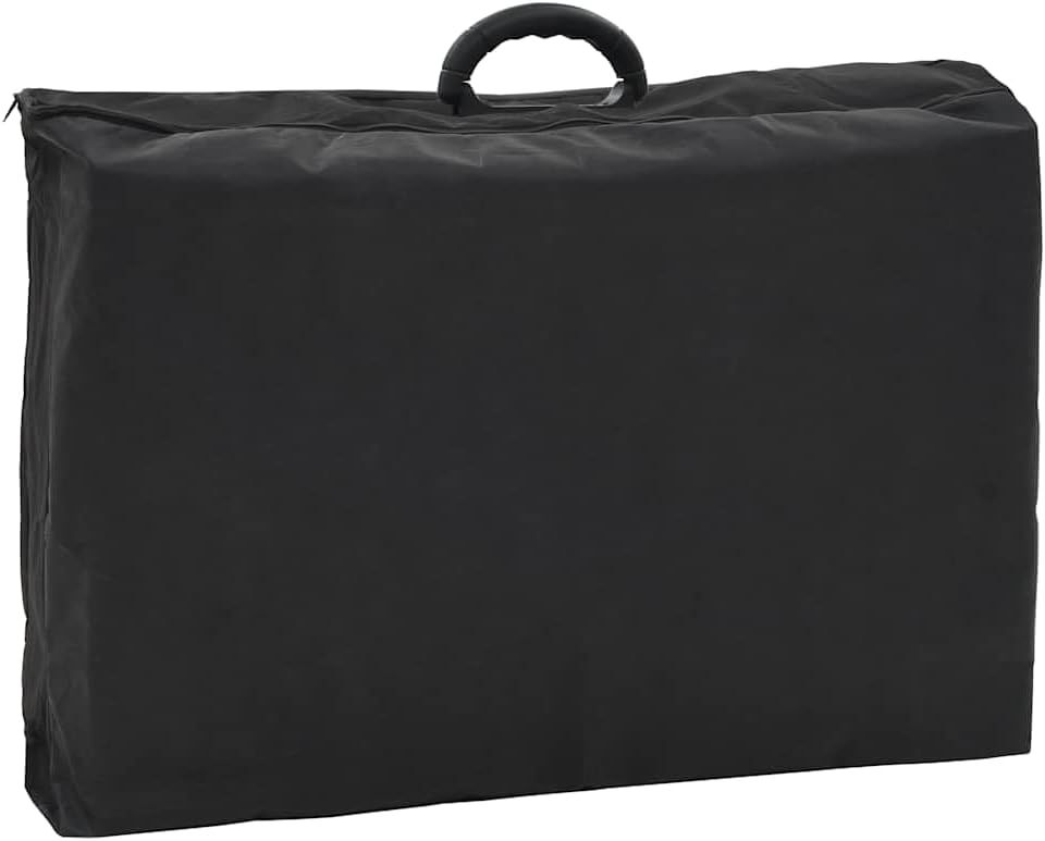 Portable Beauty Lounger – Adjustable Salon &amp; Massage Treatment Bed, Black
