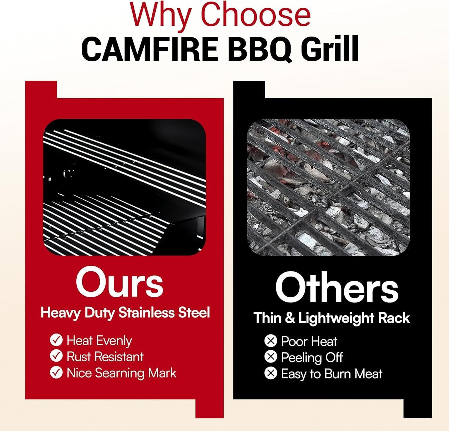 4+1 Cast Iron Gas Grill with Side Burner