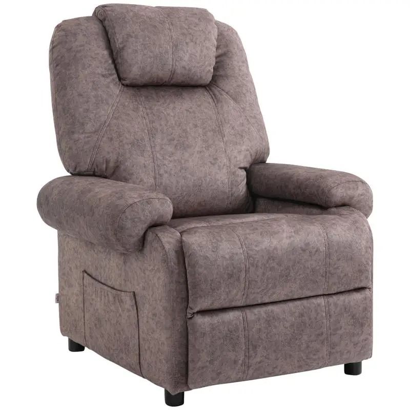 Reclining Chair with Side Storage Pockets