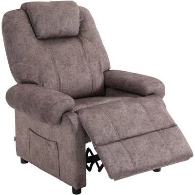 Reclining Chair with Side Storage Pockets