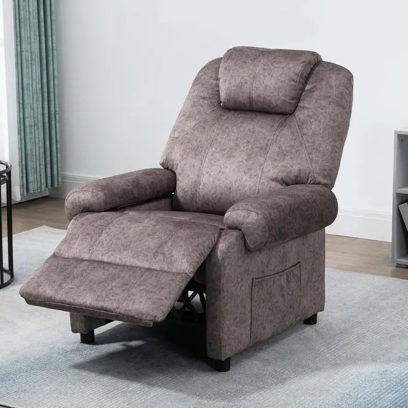 Reclining Chair with Side Storage Pockets