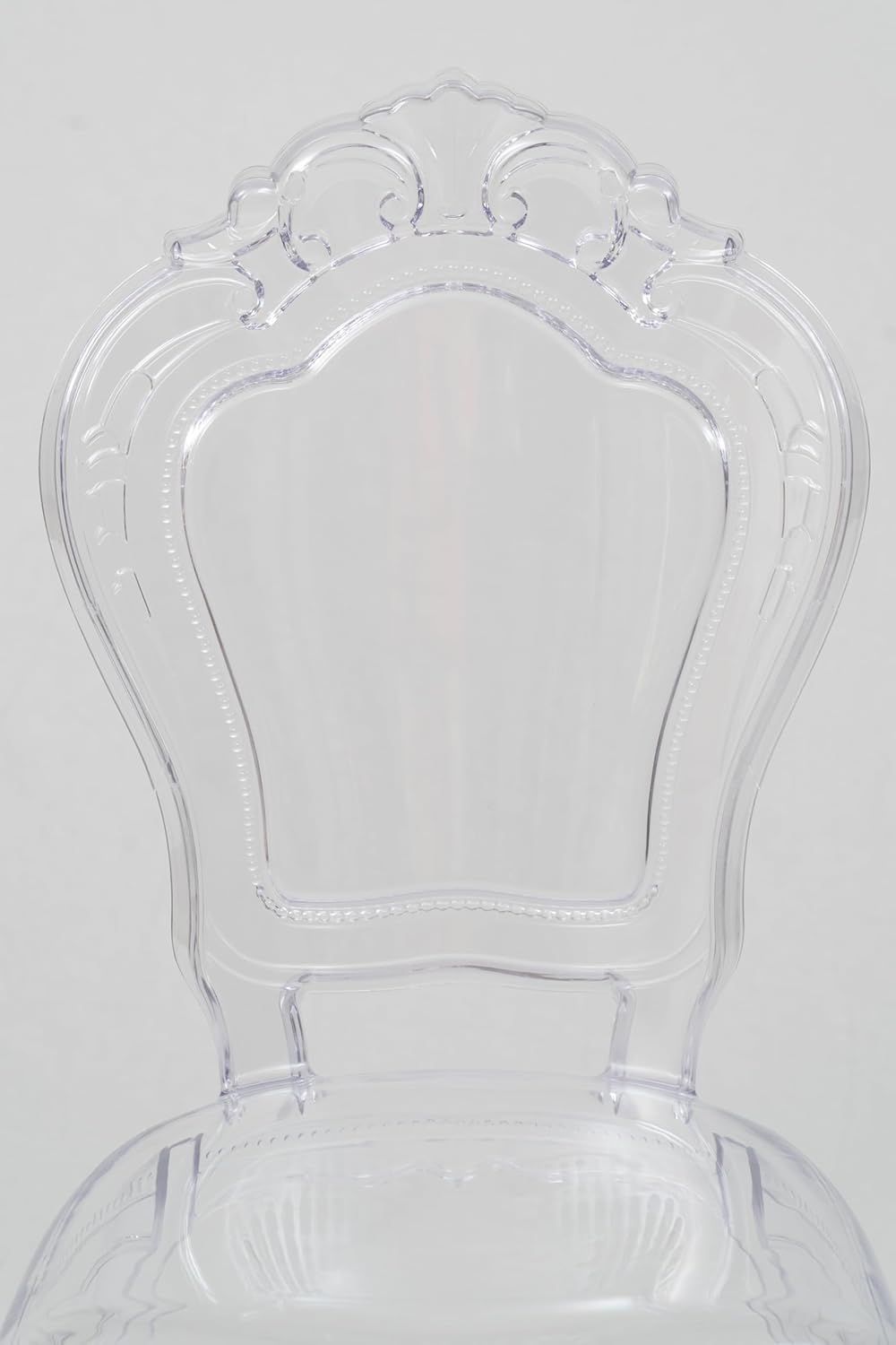 Transparent Polycarbonate Dining Chair Crystal Clear Classic Armchair
