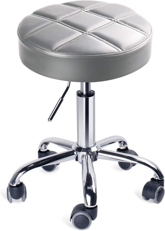 Swivel 360 Degrees Rolling Caster Wheels Stool