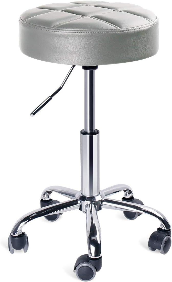 Swivel 360 Degrees Rolling Caster Wheels Stool