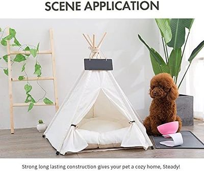 Thick Padded Cotton Mattress Tents Dog/Cat Bed Play House Suitable for Indoor and Outdoor Use