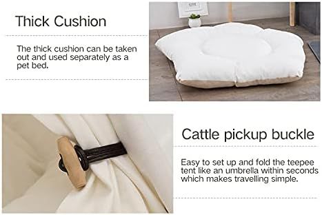 Thick Padded Cotton Mattress Tents Dog/Cat Bed Play House Suitable for Indoor and Outdoor Use