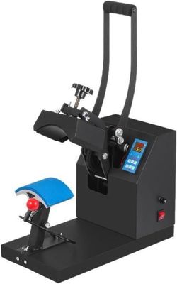 Hat Cap Heat Press Machine 600W, 5.5 x 3.5 Inch Digital Heat Transfer Sublimation Press