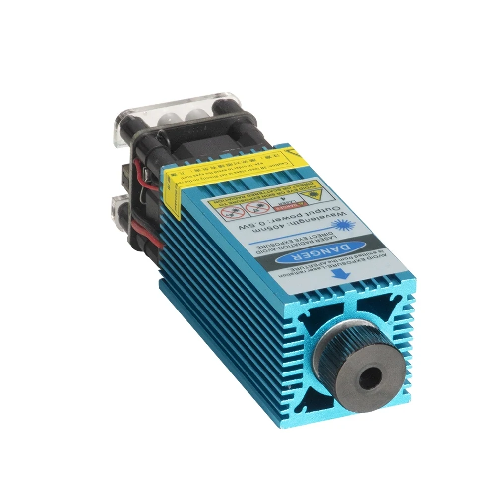12V CNC Laser Module – 5.5W Laser Head with 450nm Wavelength for Precision Engraving and Cutting