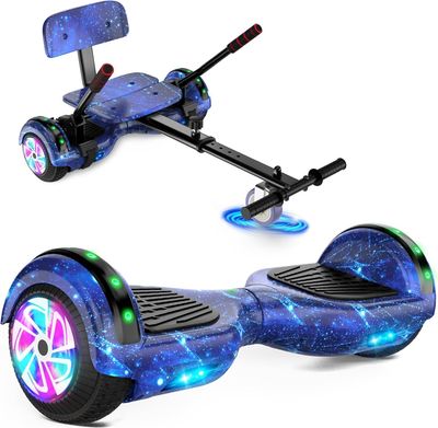 Hoverboard 6.5 Inch with Seat Bluetooth LED