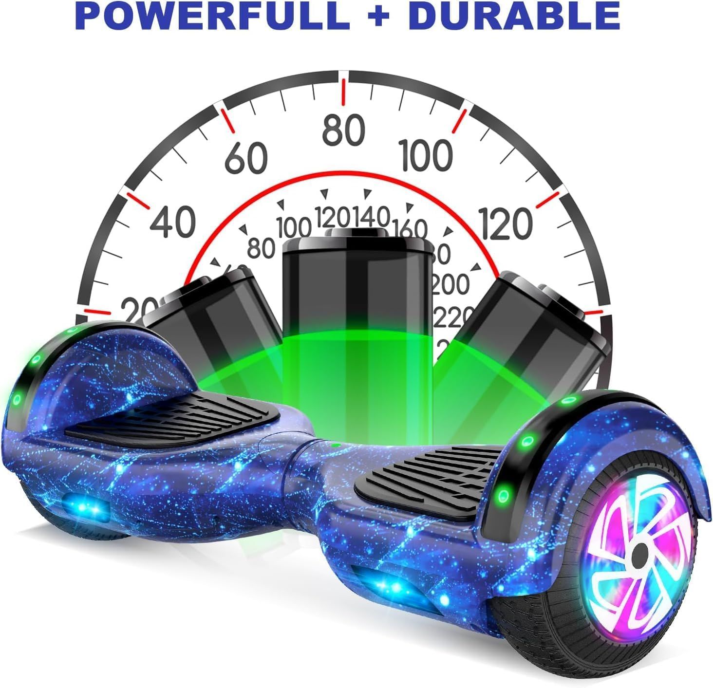 Hoverboard 6.5 Inch with Seat Bluetooth LED