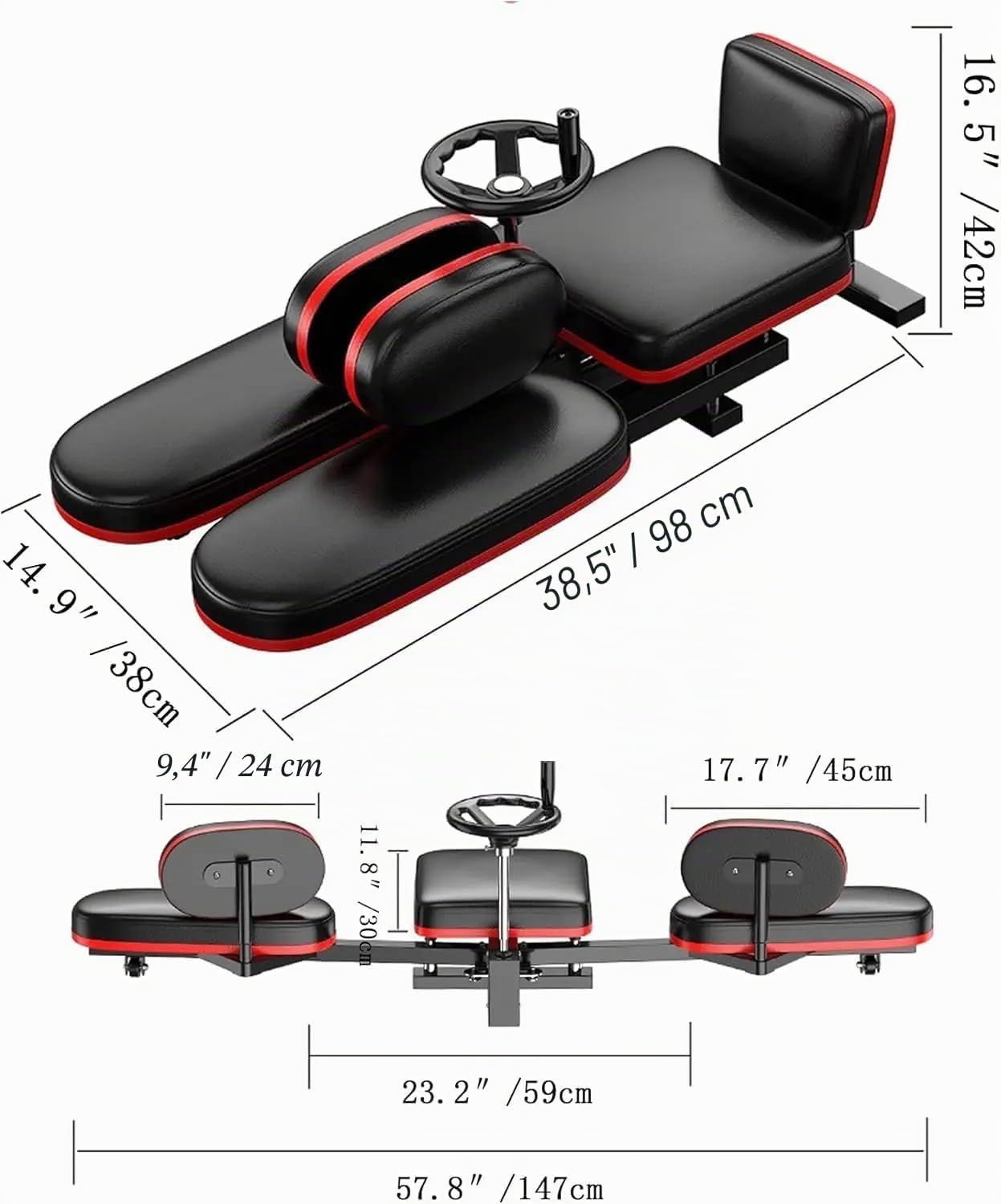 Split Training Equipment Gym Heavy Duty Leg Stretcher Stretching Machine