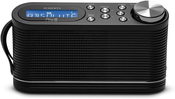 Portable DAB DAB+ FM Digital Radio with LCD Display Battery Powered