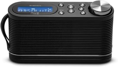 Portable DAB DAB+ FM Digital Radio with LCD Display Battery Powered