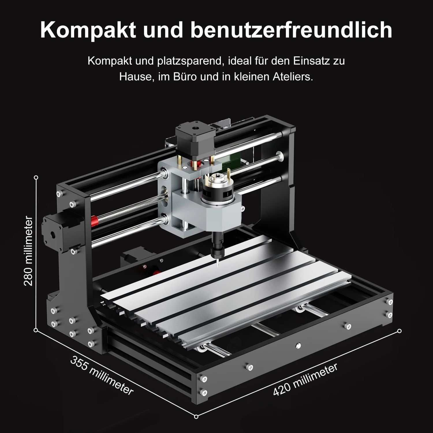 CNC Milling Machine 3018S – 3-Axis GRBL Engraving Machine