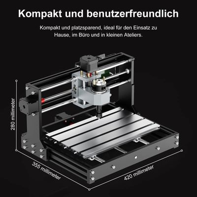 CNC Milling Machine 3018S – 3-Axis GRBL Engraving Machine