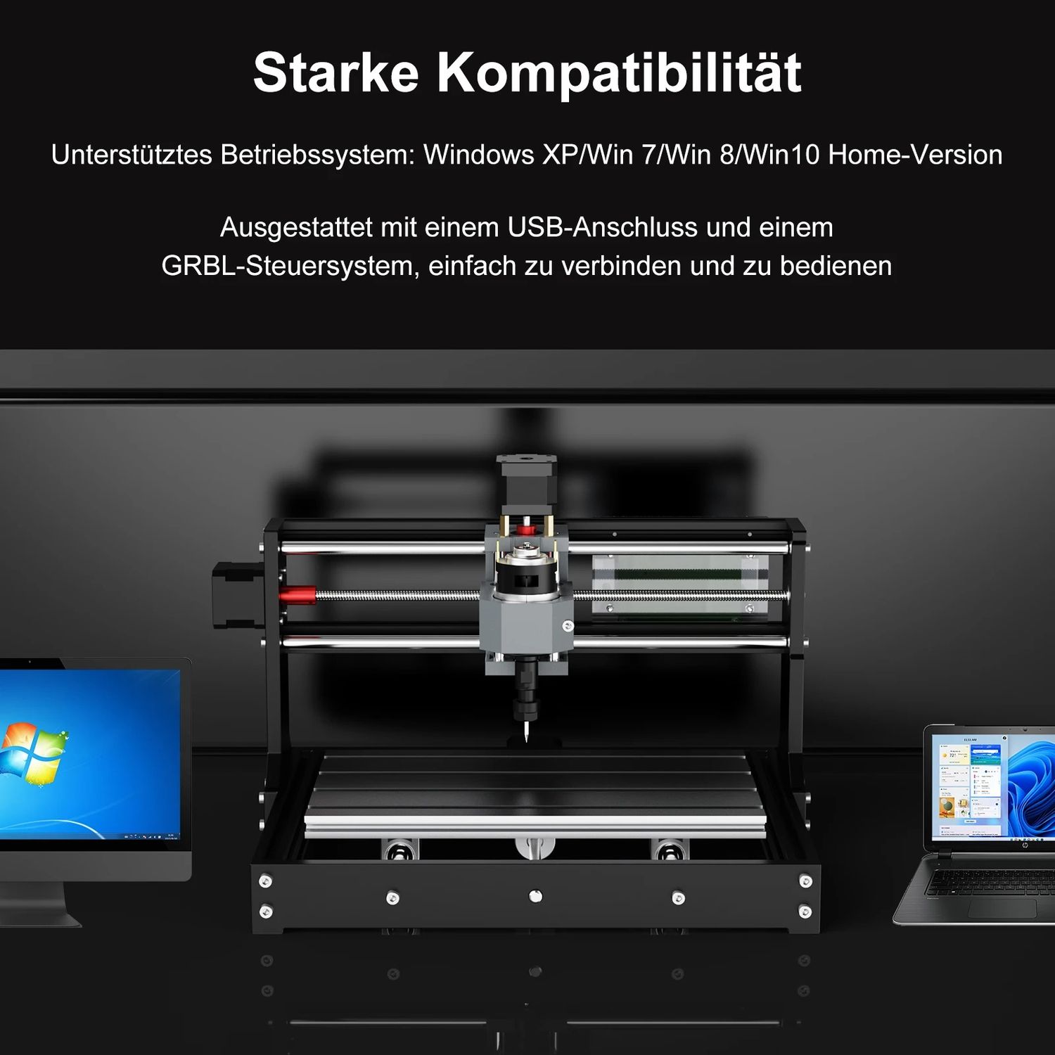 CNC Milling Machine 3018S – 3-Axis GRBL Engraving Machine