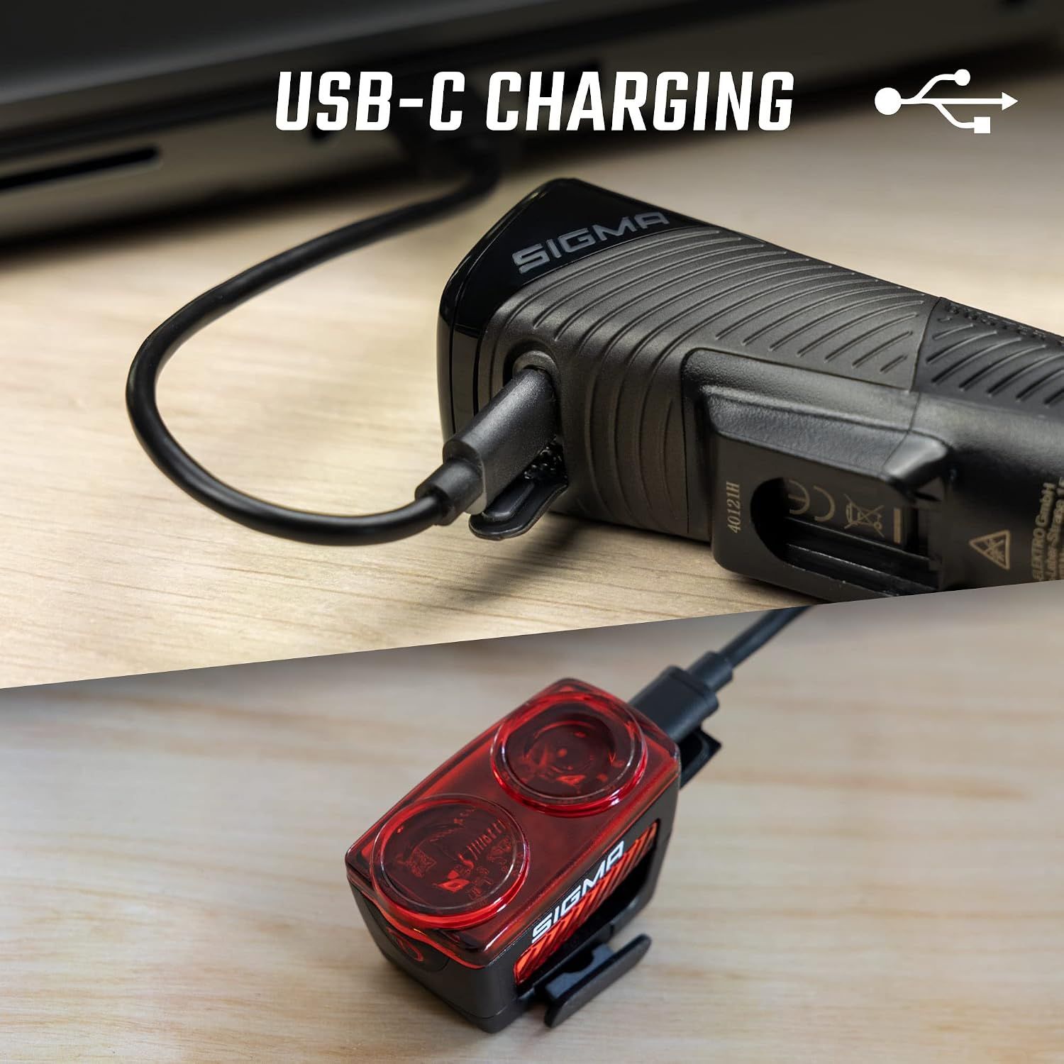 Waterproof Rechargeable Bike Lights for Road &amp; Mountain Cycling