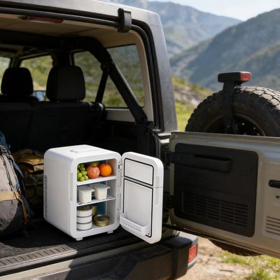 Mini Fridge 16L Caravan Fridge with Digital Display