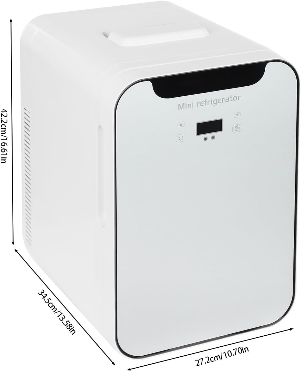 Mini Fridge 20L Portable Warmer – AC/DC Thermoelectric Cooler