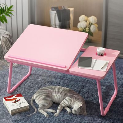 Laptop Bed Table Foldable Legs Cup Holder