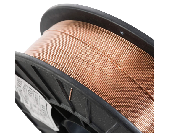 Welding Wire with a Flux Core and Gas Shield, 5 kilogram