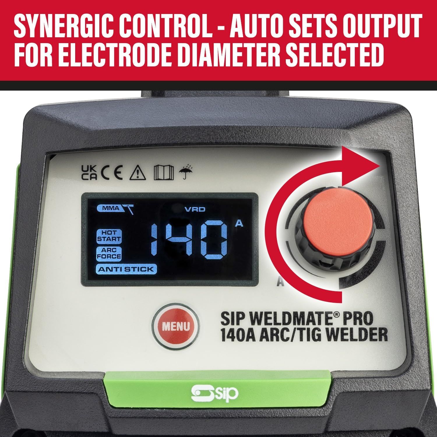 140A ARC Inverter Welder 230V MMA TIG Portable Welding Machine
