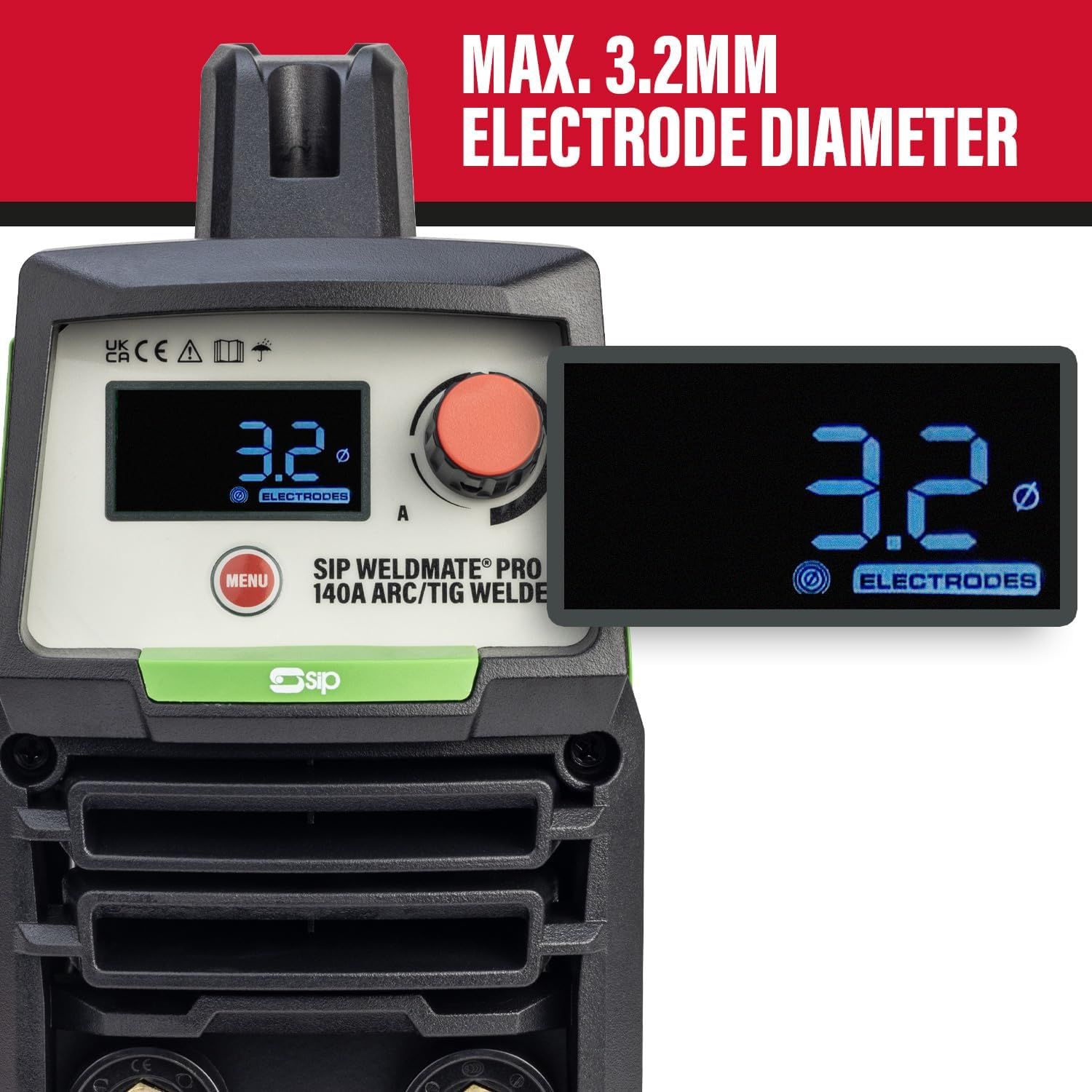 140A ARC Inverter Welder 230V MMA TIG Portable Welding Machine