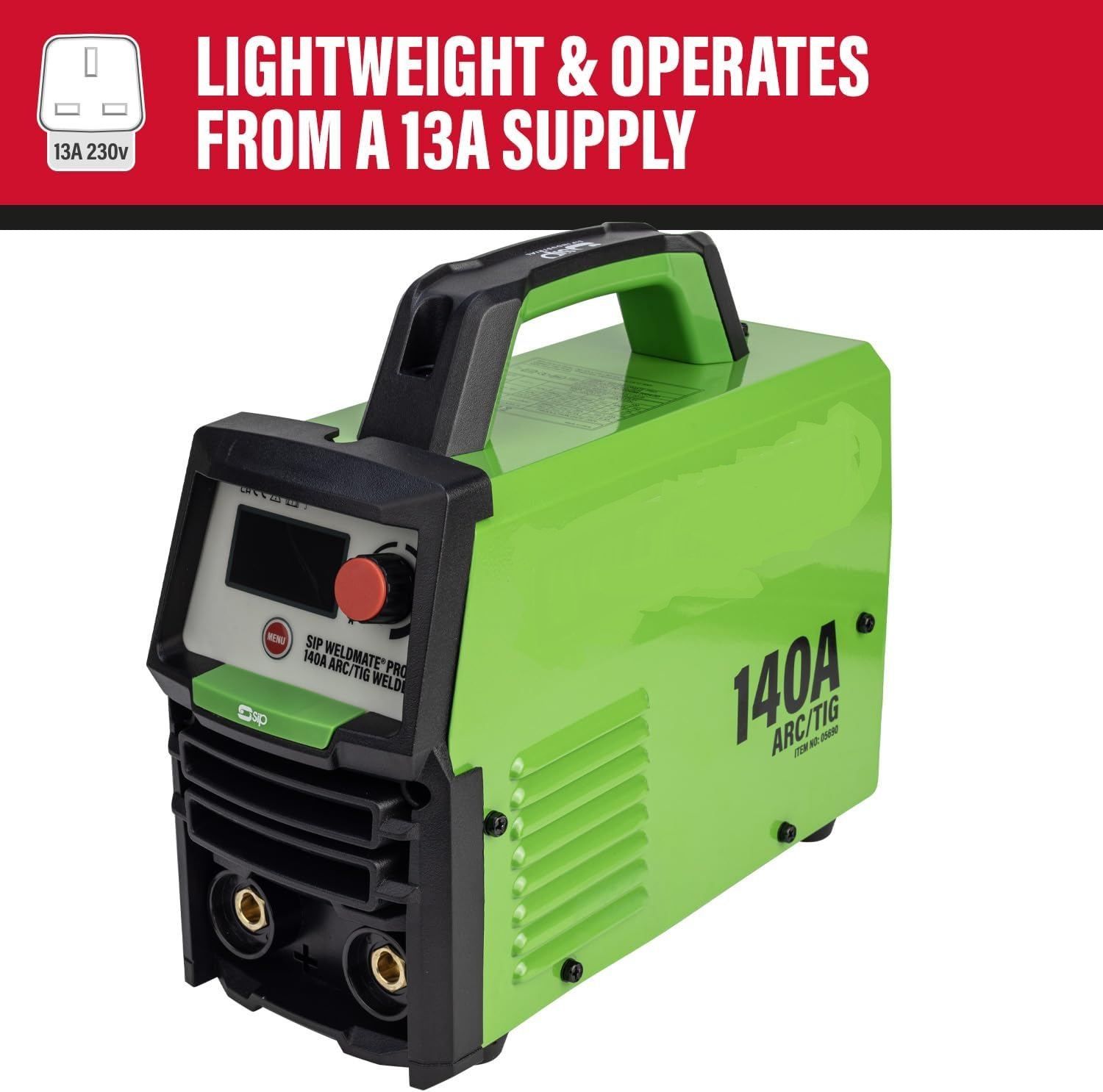 140A ARC Inverter Welder 230V MMA TIG Portable Welding Machine