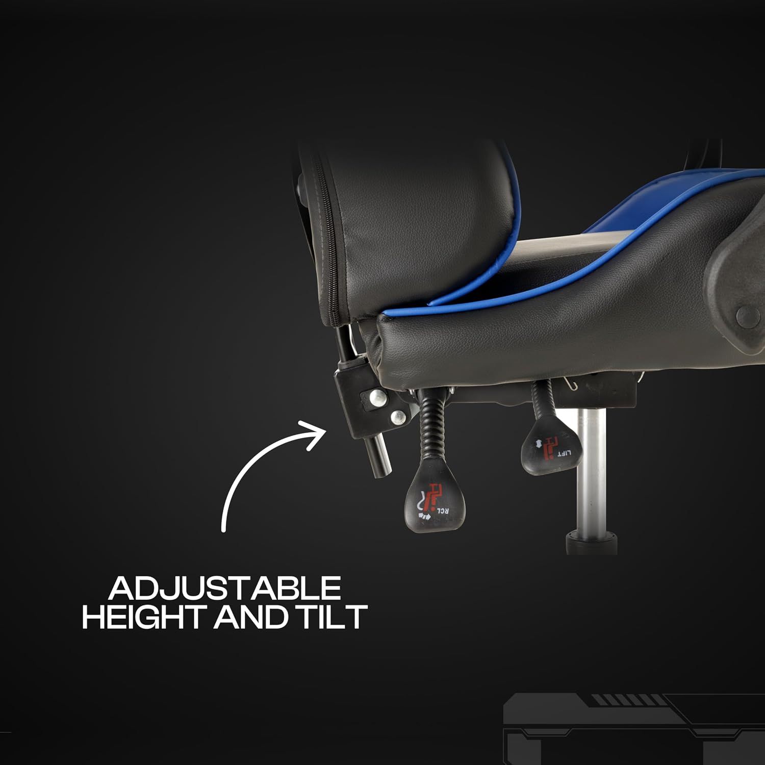 Home Gaming Chair Ergonomic Office Chair Blue