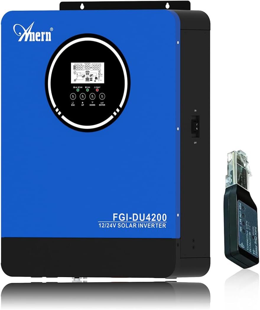 24V Solar Inverter 230V Pure Sine Wave Low Frequency MPPT Off Grid Power Inverter