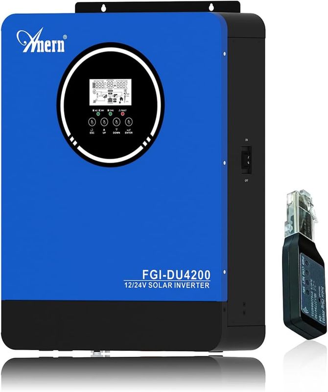 24V Solar Inverter 230V Pure Sine Wave Low Frequency MPPT Off Grid Power Inverter
