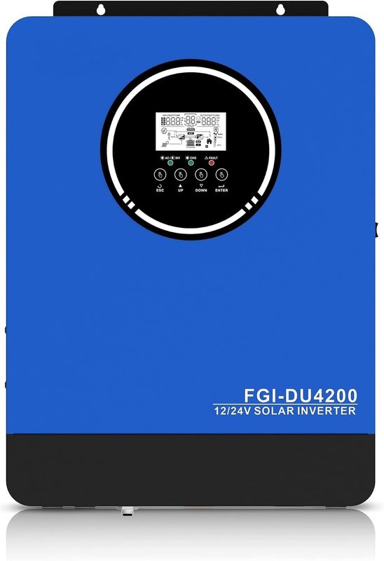 4.2kW Eco Solar Hybrid Inverter – 24V, 100A MPPT, Pure Sine Wave, 230V AC