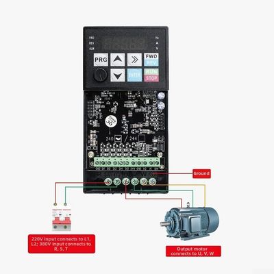 2.2kW for vfd 220V Single to 3-Phase Converter Motor Controller