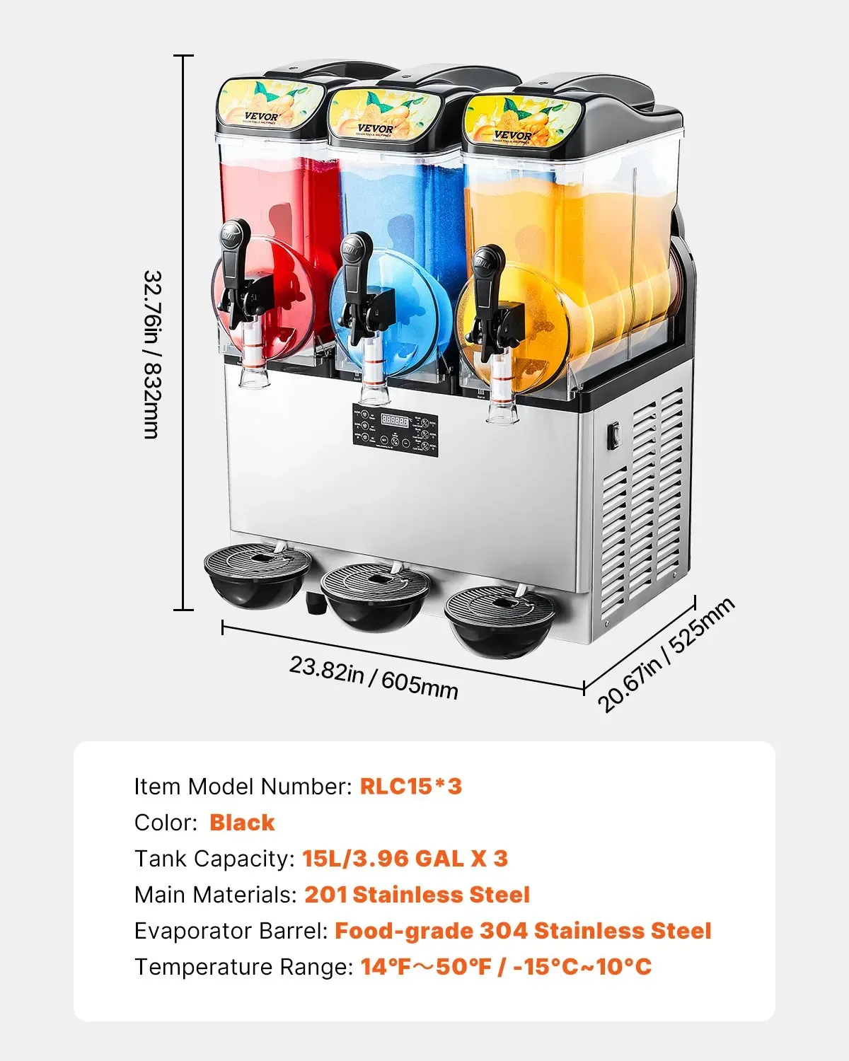 Slush Machine 45L Commercial Slushie Maker