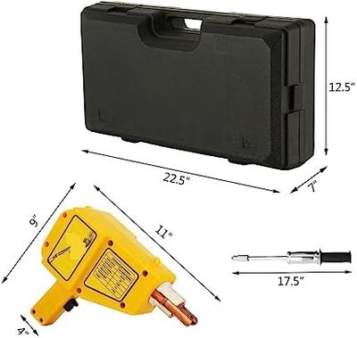 800VA Spot Welder Dent Puller Kit, Car Body Dent Repair Stud Welder Gun Set for Auto Body Repair