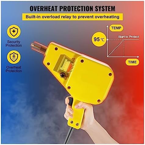800VA Spot Welder Dent Puller Kit, Car Body Dent Repair Stud Welder Gun Set for Auto Body Repair