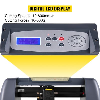 14-Inch Vinyl Cutting Plotter Printer – Adjustable Force and Speed for Precision Sign Making