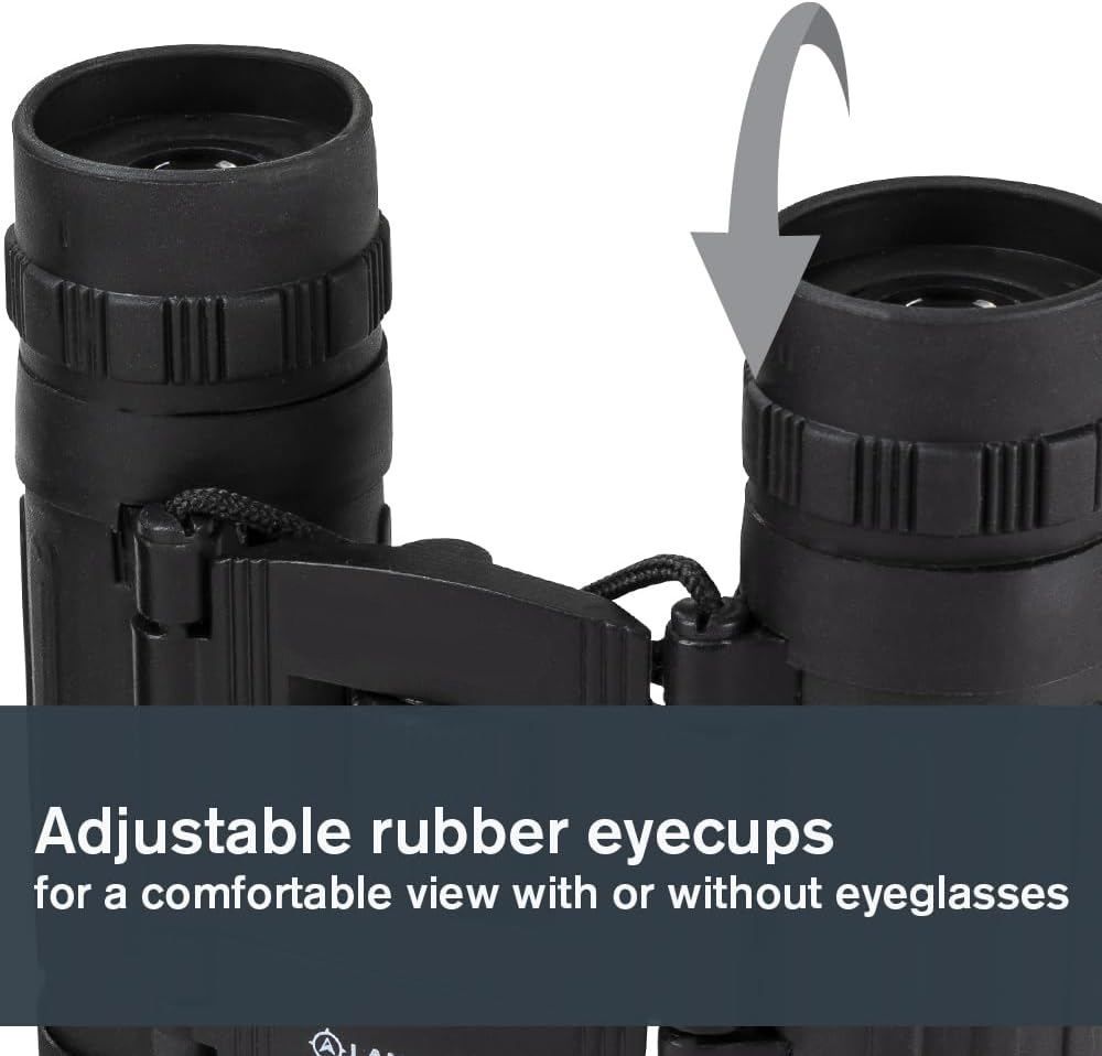 10x25mm Water Resistant Binoculars with Carry Case
