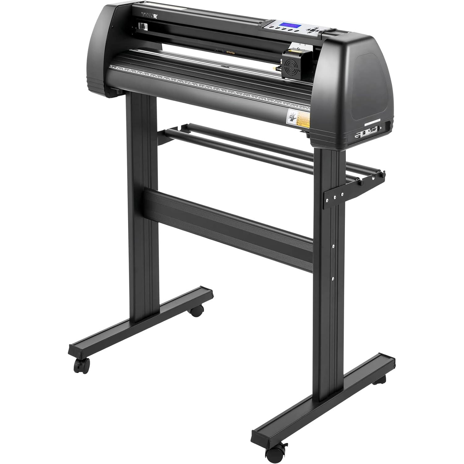 870mm Vinyl Cutting Machine Plotter, LED Sign Cutter with Adjustable Speed &amp; Force, Software Support for Mac &amp; Windows