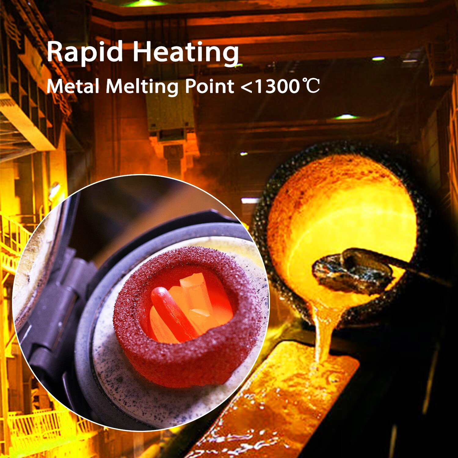 3KG Graphite Crucible for Gold Silver Melting