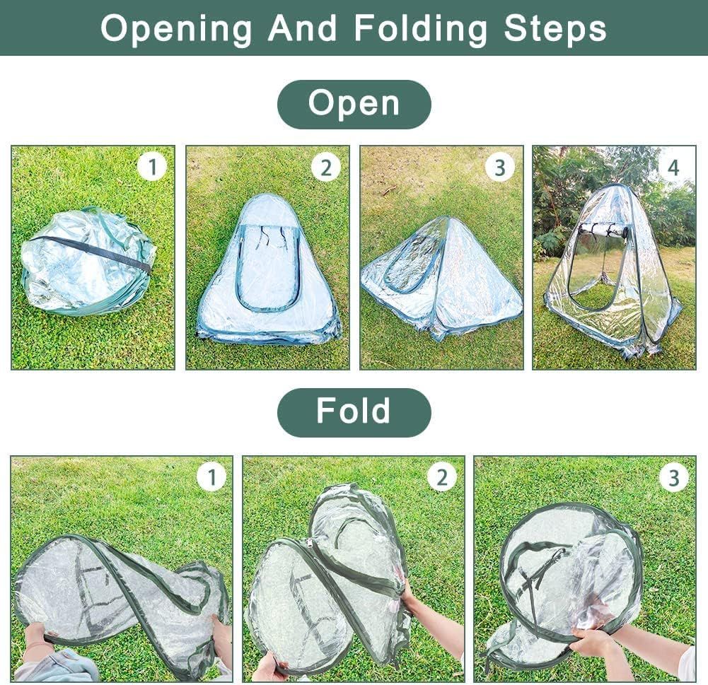 Pop-up Mini Greenhouse Tent – 70 x 70 x 80 cm