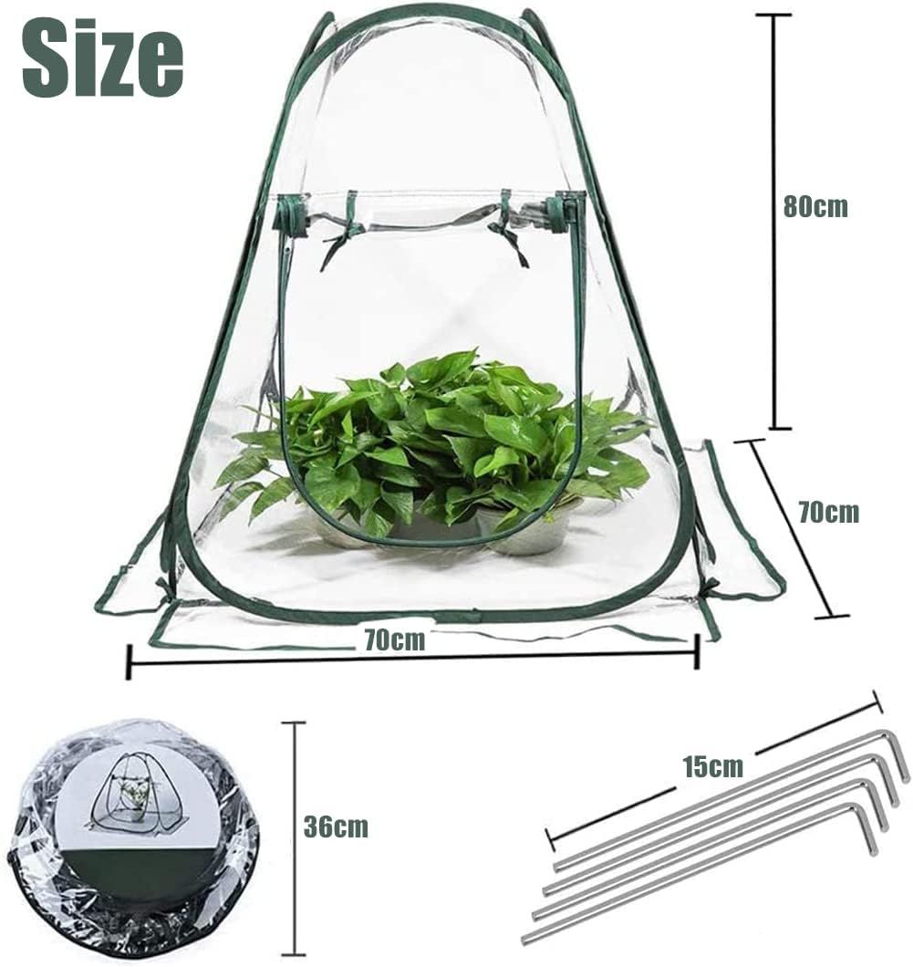 Pop-up Mini Greenhouse Tent – 70 x 70 x 80 cm