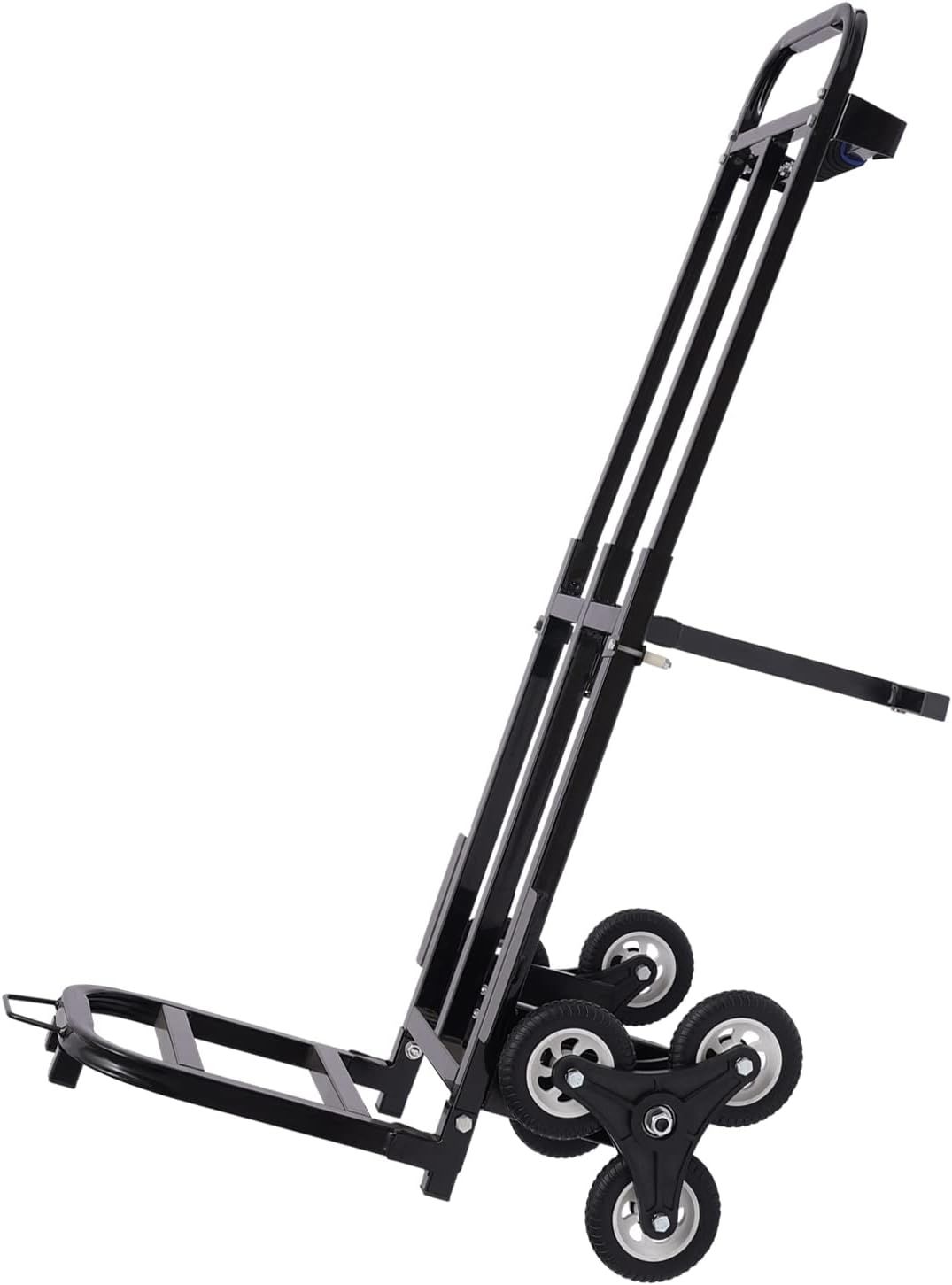 Folding Stair Climbing Sack Truck, 210kg Capacity, 6-Wheel Trolley